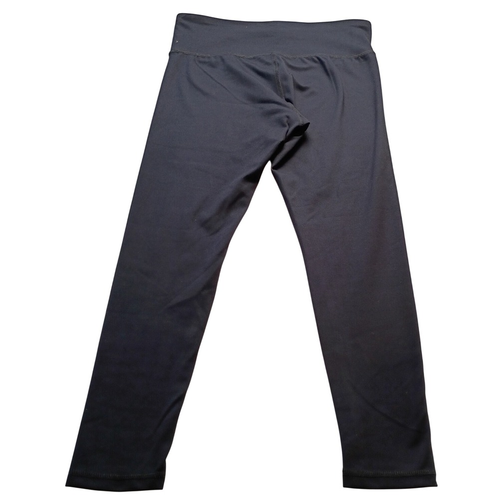 Jockey Leggings Women's Activewear Performance Crop Navy Blue Workout Size M